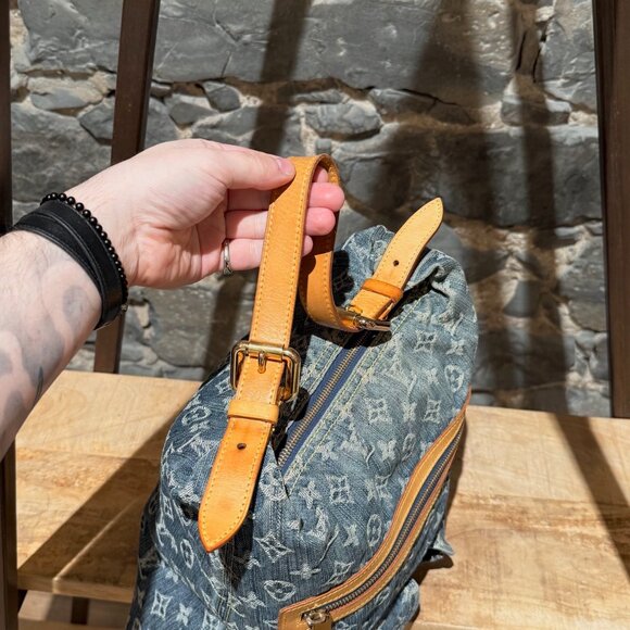 Louis Vuitton Blue Denim Baggy GM Shoulder Bag - Picture 11 of 16